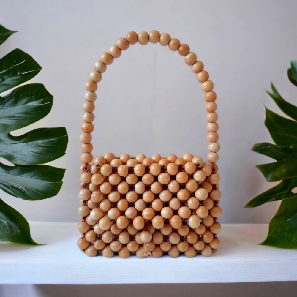 Handmade Bead Bag